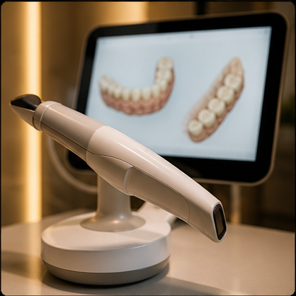 Digital dental planning screen