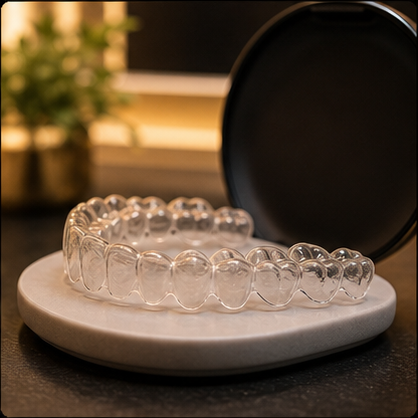 Clear orthodontic aligners
